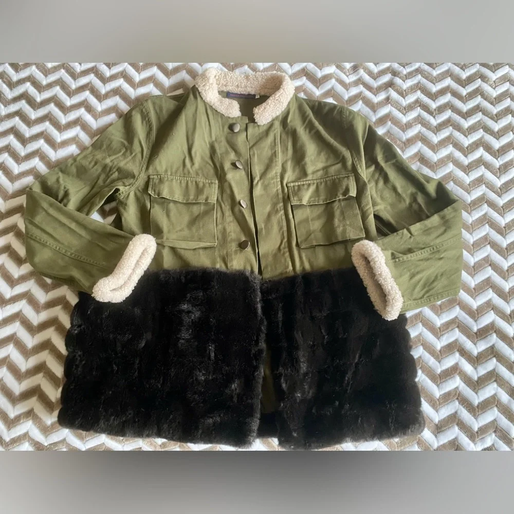 HARVEY FAIRCLOTH
Colorblock Pattern Utility Jacket - Picture 1 of 6
